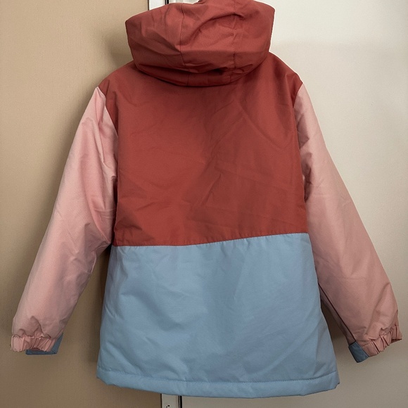 Extremely Warm Girls Winter Coat w Double Zipper and Additional Lining 7-8 - Picture 2 of 8